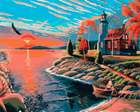 Картина за номерами Мальовничий ранок (BS51584) Brushme 40x50 см Brushme