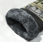 Тактические перчатки зимние JINSHANGJINMEI XL Олива - изображение 2