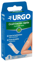 Медичні пластирі Urgo Rapid Hydrocolloid Healing Dressings 7.6 x 10.1 см 8 шт (8470001754783) - зображення 1