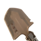 Складная тактическо-саперная многофункциональная лопата EL-2381-3 нержавеющая сталь - изображение 2