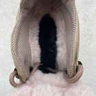 Тактичні жіночі черевики Kindzer з гербом тризуб шкіряні натуральне хутро 36 койот - зображення 8
