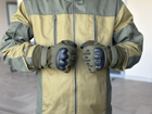 Тактичні повнопалі рукавички Tactic армійські рукавички із захистом кістячок розмір ХL колір Олива (pp-olive-mex-XL) - зображення 3