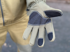 Зимние перчатки тёплые Tactic тактические перчатки софт шел утепленные, перчатки soft shell олива (м) - изображение 4
