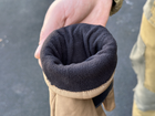 Зимові рукавички теплі Tactic тактичні рукавички софт шел утеплені, рукавички soft shell Coyote (XL) - зображення 7