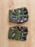 Тактические перчатки без пальцев Mechanix Mpact Мультикам L - изображение 7