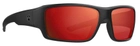 Очки Magpul Ascent, поляризованные – черная оправа, серая линза/красное зеркало MAG1132-1-001-1140 - изображение 1