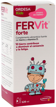 Suplement diety Ordesa Fervit Forte Kids Oral Solution 120 ml (8426594076979) - obraz 1