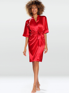 Халат жіночий жіночий DKaren 100 XS Червоний (5903251458857) - зображення 1