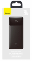 УМБ Baseus Bipow Digital Display Fast Charge Power Bank Overseas Edition 10000mAh 20W Black (PPBD050301) - зображення 6