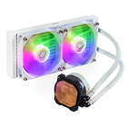 Система рідинного охолодження Cooler Master MasterLiquid 240L Core ARGB White (MLW-D24M-A18PZ-RW) - зображення 2