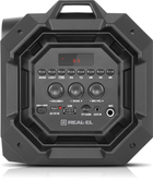 Głośnik przenośny Real-El X-751 Czarny (EL121600017) - obraz 4