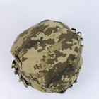 Маскирующий кавер на шлем, Тактический кавер на каску, чехол для маскировки ЗСУ Пиксельный камуфляж - изображение 7