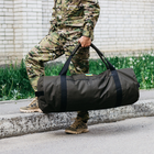Военная сумка баул, армейский баул Оксфорд хаки 100 л тактический баул, тактический баул-рюкзак - изображение 5