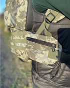 Армейский рюкзак тактический баул 100л Пиксель ВСУ 100 литров военный рюкзак баул - изображение 7