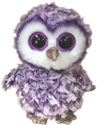 Pluszowa zabawka TY Beanie Boo's Fioletowa sowa Moonlight 15 cm (0008421363254) - obraz 1