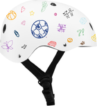Велосипедний шолом Lionelo Helmet White 50-56 см (5902581658609) - зображення 3