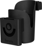 Тримач для чашки та телефона Lionelo Ove Black Carbon (5903771702430) - зображення 1