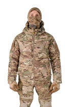 Куртка тактическая зимняя военная Рип Стоп с теплоотражающей подкладкой Omni Hit Multicam с капюшоном Мультикам р.2XL - изображение 5