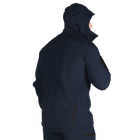 Куртка тактическая износостойкая облегченная для силовых структур SoftShell 2.0 Темно-синяя (6588), XL TR_6588XL - изображение 4