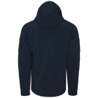 Куртка тактическая износостойкая облегченная для силовых структур SoftShell 2.0 Темно-синяя (6588), XL TR_6588XL - изображение 5