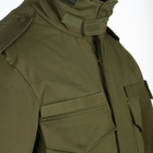 Куртка тактична зносостійка полегшена для силових структур M65 Хакі олива 56-58/170-176 TR_BH-U-JМ65-KH-56-170 - зображення 5