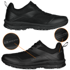 Кросівки тактичні демісезонні універсальні для охоронних структур Carbon Pro Чорні (7238), 39 TR_7238-39 - зображення 2