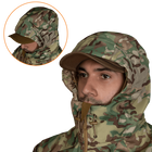 Куртка тактична демісезонна чоловіча для силових структур CM Stalker SoftShell Мультикам (7089), L TR_7089(L) - зображення 5