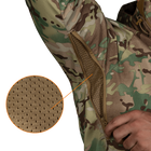 Куртка тактическая демисезонная мужская для силовых структур CM Stalker SoftShell Мультикам (7089), L TR_7089(L) - изображение 7