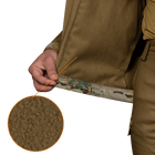 Куртка тактична демісезонна чоловіча для силових структур CM Stalker SoftShell Мультикам (7089), XXXL TR_7089(XXXL) - зображення 8