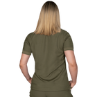 Поло футболка женская тактическая универсальная рубашка для полицейских Camotec CM Pani Army ID Олива XS TR_7161(XS) - изображение 2