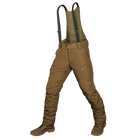 Штаны тактические зимние утепленные мужские брюки для силовых структур Patrol Taslan Койот (7356), S TR_7356-S - изображение 1