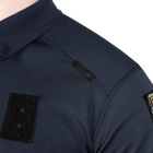 Поло футболка чоловіча тактична універсальна для силових структур Темно-синій (7006), L TR_7006L - зображення 8