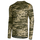 Лонгслив тактический эластичная футболка с длинным рукавом для силовых структур Камуфляж (5717), S TR_5717S - изображение 1