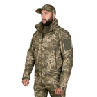 Куртка тактическая демисезонная мужская для силовых структур Phantom System Пиксель (7290), M TR_7290-M - изображение 2