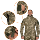 Куртка тактическая демисезонная мужская для силовых структур Phantom System Пиксель (7290), M TR_7290-M - изображение 5