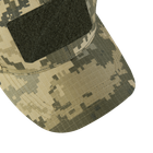 Бейсболка тактическая износостойкая практичная кепка для силовых структур Tactic Rip-stop Камуфляж 6610 TR_6610 - изображение 6