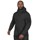 Куртка тактична демісезонна чоловіча для силових структур Stalker SoftShell Чорна (7226), M TR_7226(M) - зображення 2