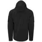 Куртка тактическая износостойкая облегченная для силовых структур SoftShell 2.0 Черный (6583), XXXL TR_6583XXXL - изображение 4