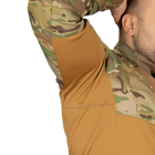 Рубашка тактическая боевая универсальная для силовых структур CM Blitz Мультикам/Койот (7018), S TR_7018(S) - изображение 8