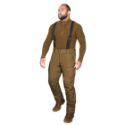 Штаны тактические зимние утепленные мужские брюки для силовых структур Patrol Taslan Койот (7356), M TR_7356-M - изображение 2