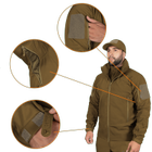 Куртка тактическая демисезонная мужская для силовых структур Phantom System Койот (7293), S TR_7293-S - изображение 5