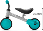 Rowerek Biegowy dla dzieci Kinderkraft Cutie Turquoise (KKRCUTITRQ0000) - obraz 3
