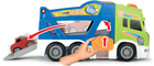 Transporter ABC Dickie Toys "Scania.Tim" z miękkim autem, z efektami dźwiękowymi i świetlnymi 42 cm (204117000) - obraz 5