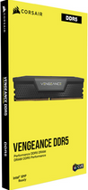 Оперативна пам'ять Corsair DDR5-5200 16384MB PC5-41600 (Kit of 2x8192) Vengeance Black (CMK16GX5M2B5200C40) - зображення 7
