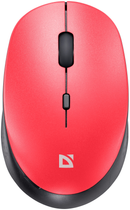 Mysz Defender Auris MB-027 Bezprzewodowy Czerwony (4745090821796) - obraz 2