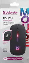 Mysz Defender Touch MM-997 Bezprzewodowy Czarny (4745090821949) - obraz 6