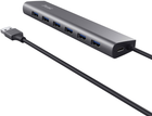 USB-hub Trust HALYX 7-portowy (8713439249675) - obraz 3