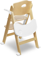Krzesełko do karmienia Lionelo Floris White naturalne (LO-FLORIS WHITE NATURAL) - obraz 3