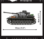Klocki konstrukcyjne Cobi Company of Heroes 3 Czołg Panzer IV 610 elementów (5902251030452) - obraz 6