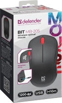 Миша Defender Bit MB-205 Wireless Black (4745090823264) - зображення 5